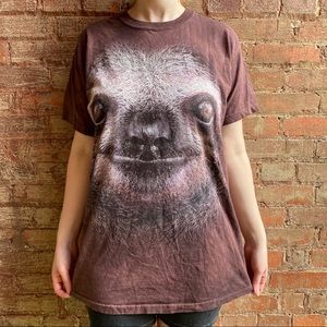 The Mountain sloth face t-shirt